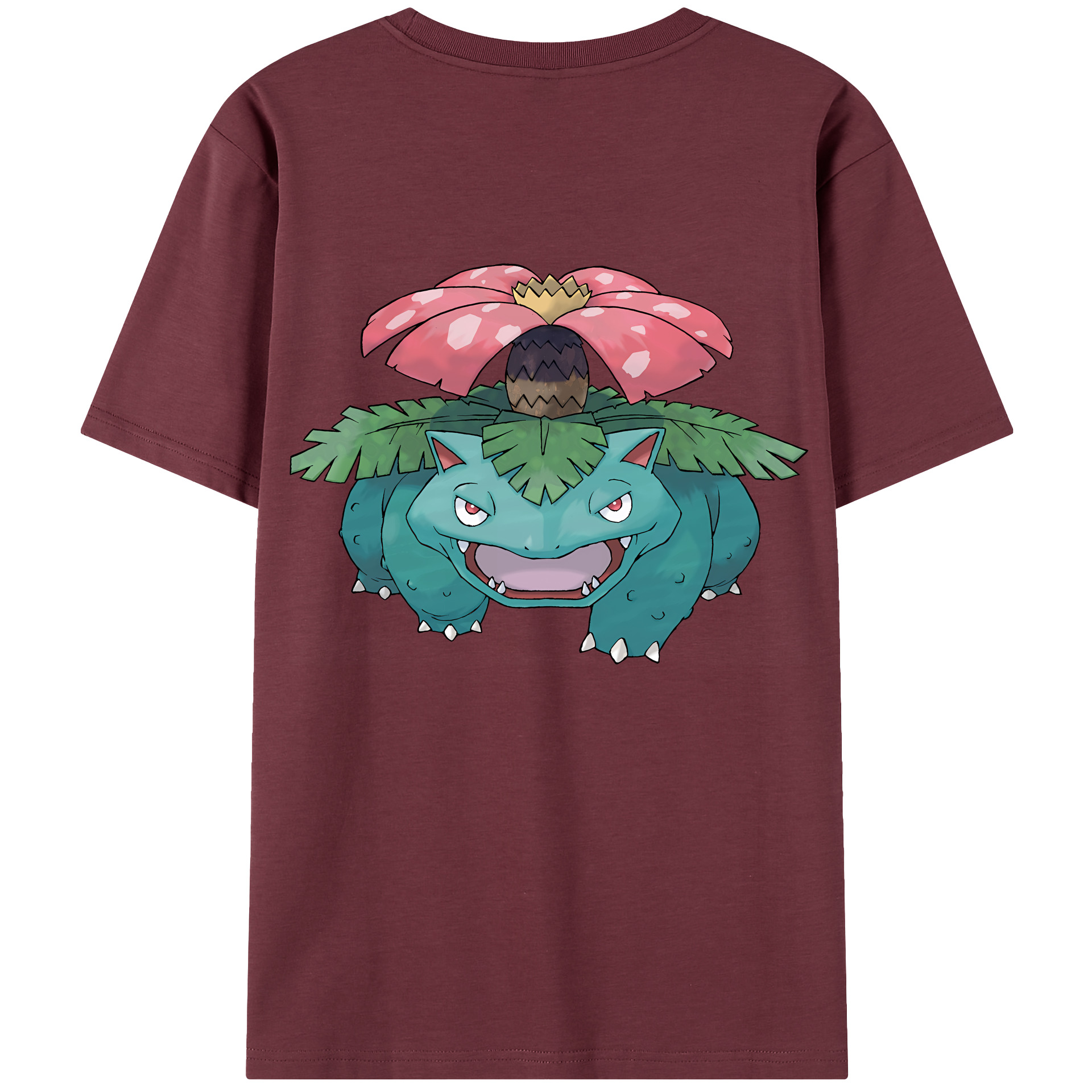（画像用） ポケットモンスター Pokémon 綿100％半袖Tシャツ（背面プリント）